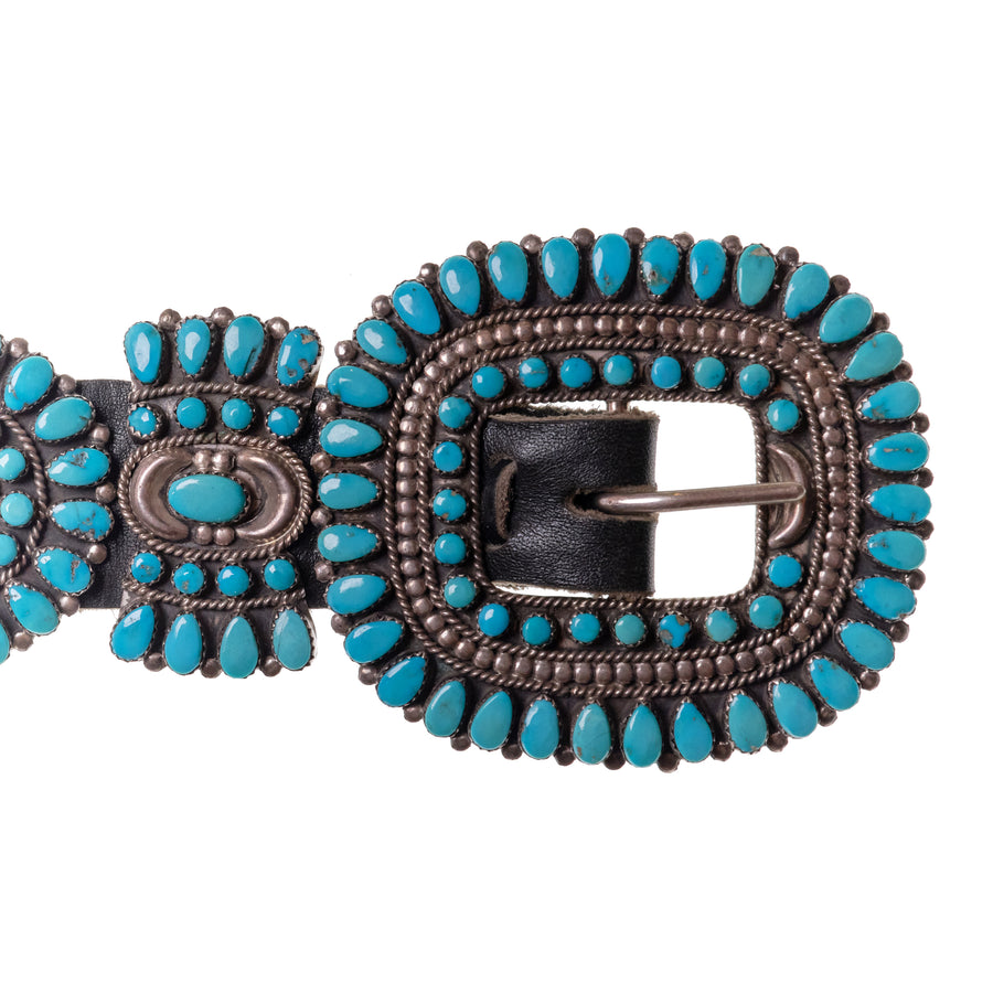 1970s CLUSTER CONCHO BELT