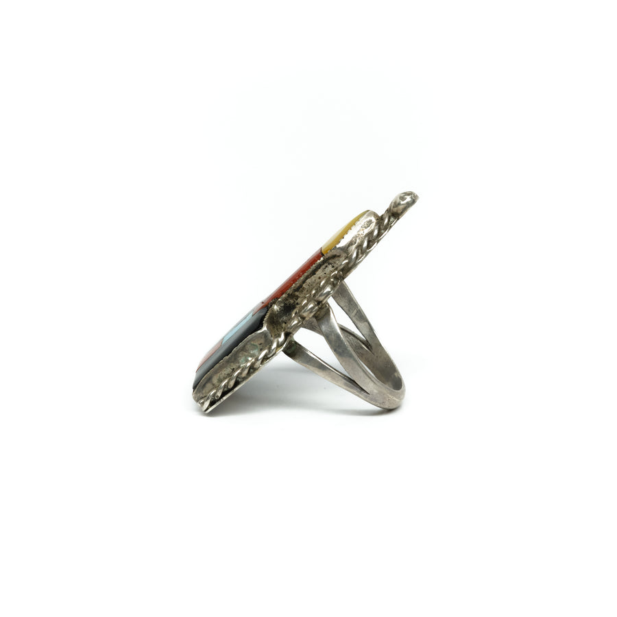 1950s INLAY SOUVINER ARROW RING