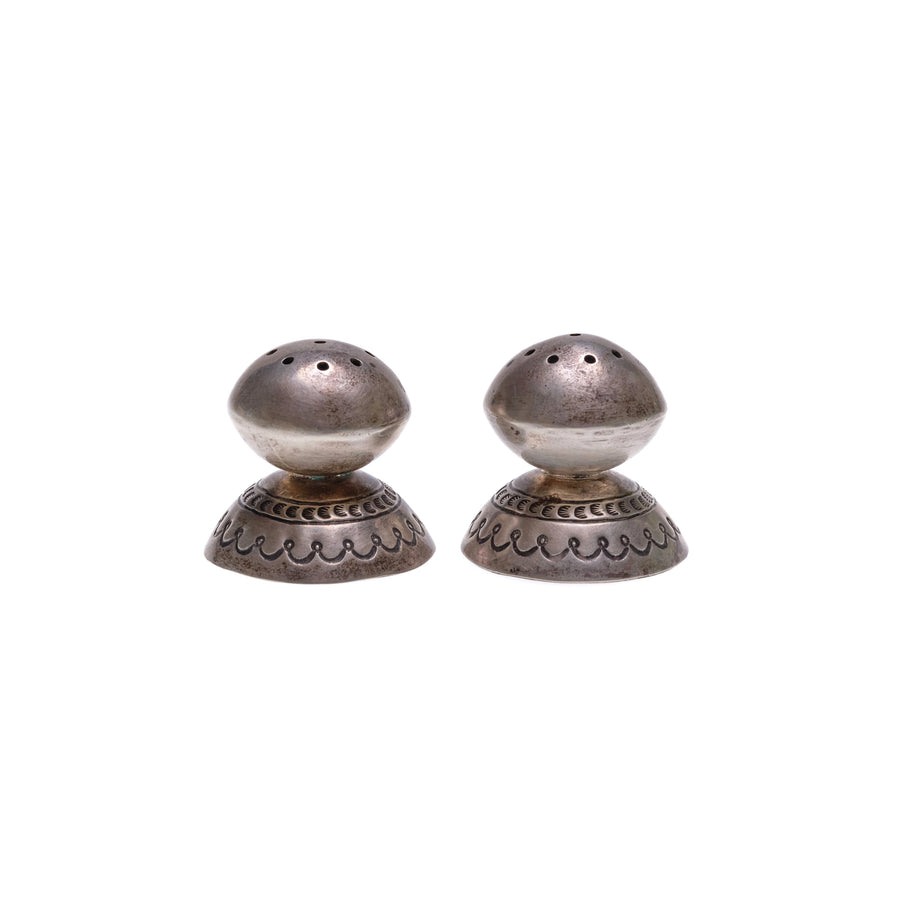 1930s SALT + PEPPER SHAKER SET