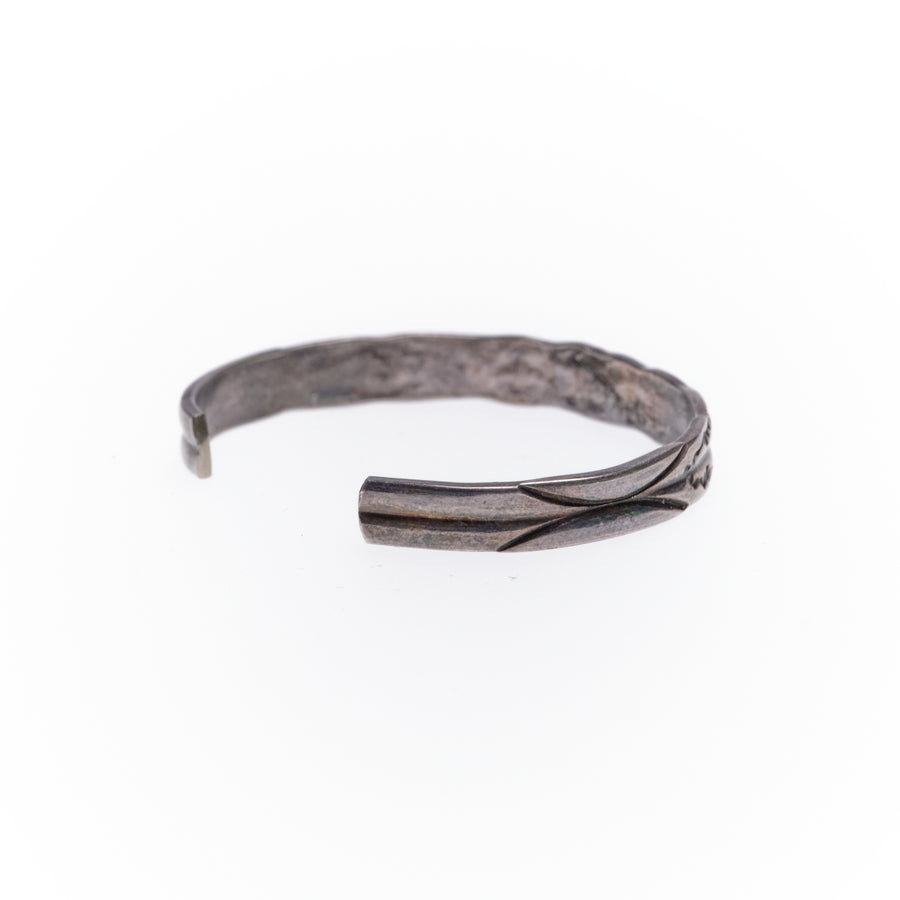 1940s INGOT SILVER CHILDREN’S CUFF