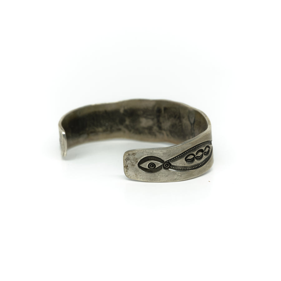 1930s STAMPED INGOT CUFF