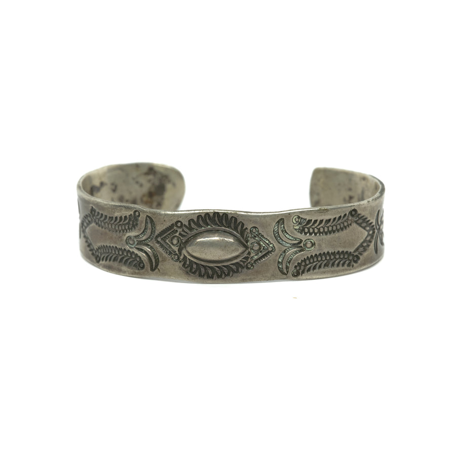 1930s INGOT REPOUSSÉ CUFF