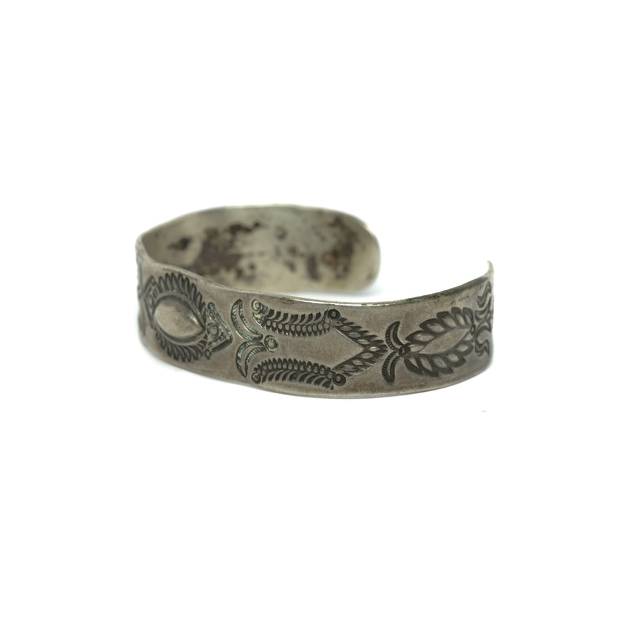 1930s INGOT REPOUSSÉ CUFF