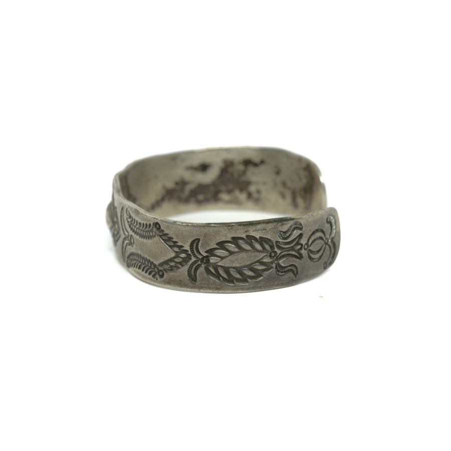 1930s INGOT REPOUSSÉ CUFF