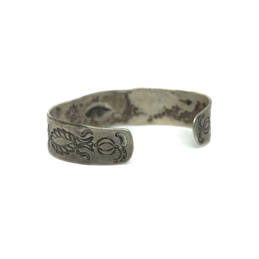 1930s INGOT REPOUSSÉ CUFF