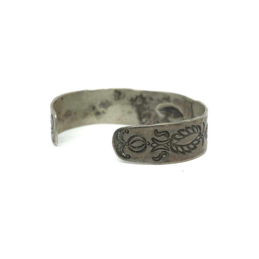 1930s INGOT REPOUSSÉ CUFF