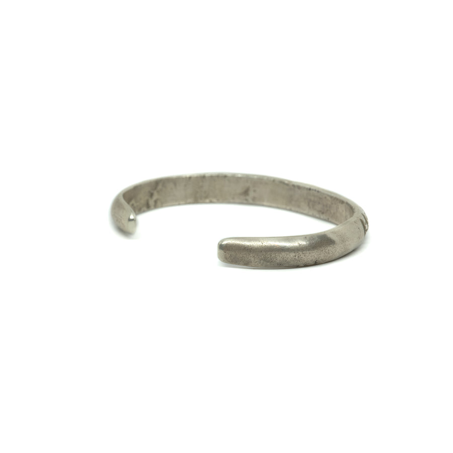 HALF ROUND INGOT CUFF BY JERRY FAIRES