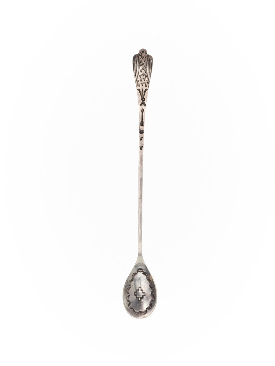 1940s THUNDERBIRD COCKTAIL SPOON